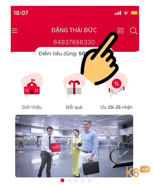 Quét mã QR để nạp thẻ Viettel