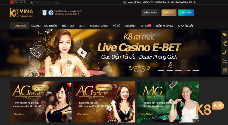 Live Casino K8Vietnam