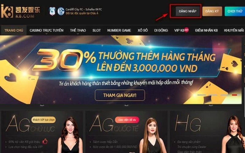 K8 Link - Link vào sàn cá cược đỉnh cao thị trường Châu Á