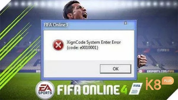 Lỗi xigncode Fo4 trên game FiFa Online