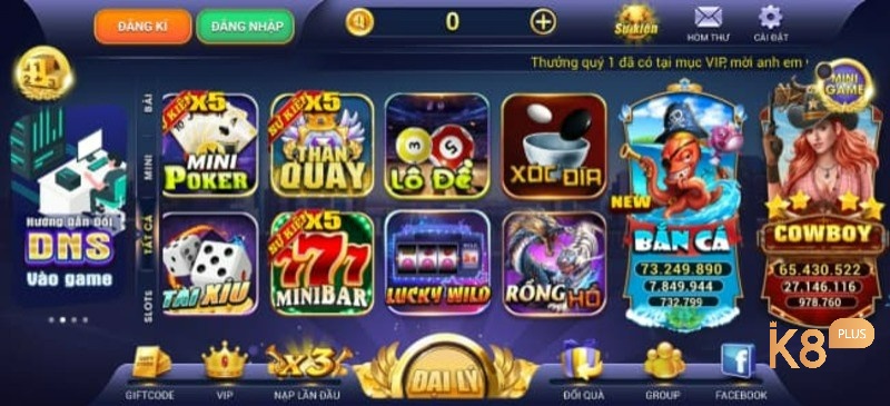 Các tựa game nổ hũ mới nhất 2021.