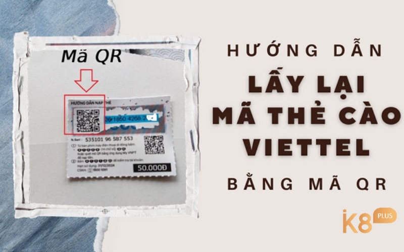 Nên xử lý như thế nào khi mã nạp thẻ bằng QR Viettel bị mất?