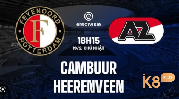 Nhận định Heerenveen và Cambuur 18h15 ngày 19/2 