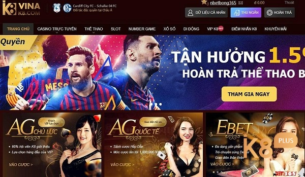 Nhà cái K8 có tiềm lực kinh tế hùng hậu