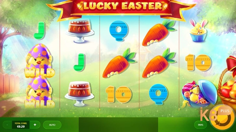 Đa dạng các biểu tượng được thiết hấp dẫn trong Lucky Easter Slot,