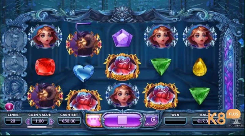 Game nổ hũ Beauty & The Beast ấn tượng tại nổ hũ 789 club