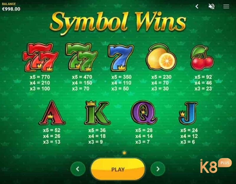 Biểu tượng Wild trong 777 Strike slot được thiết kế rất đẹp mắt 