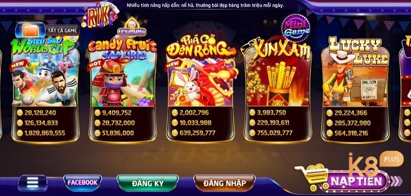 Trên thị trường có muôn vàn tựa game nổ hũ cho anh em