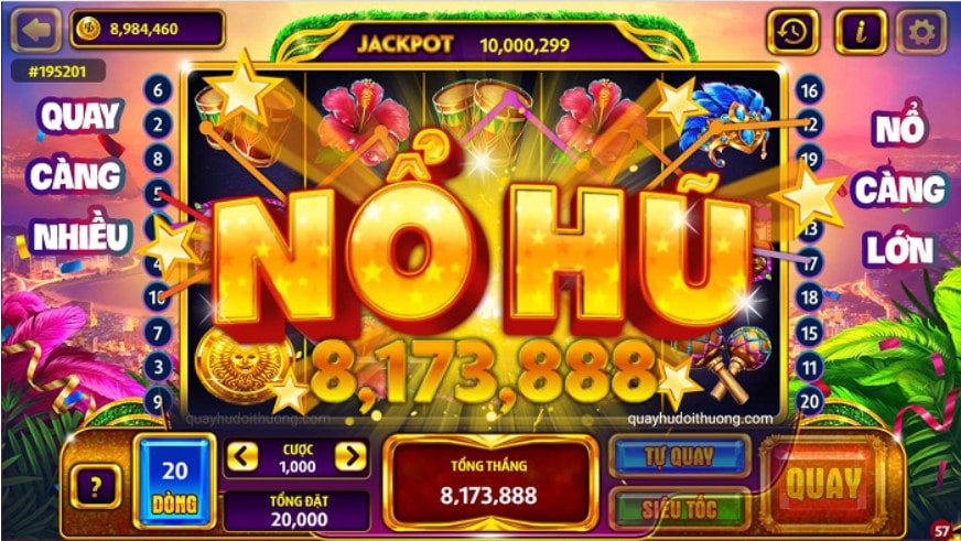 Game nổ hũ rút tiền mặt: Top 3 game được yêu thích nhất