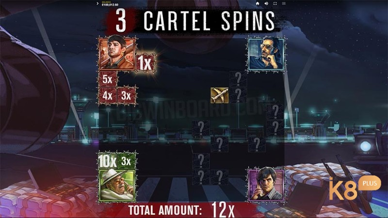 Game slot Narcos Mexico online có bố cục kích thước tiêu chuẩn