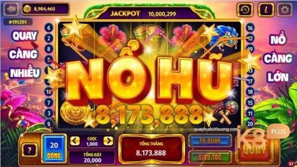 Luật chơi của game nổ hũ tại K8