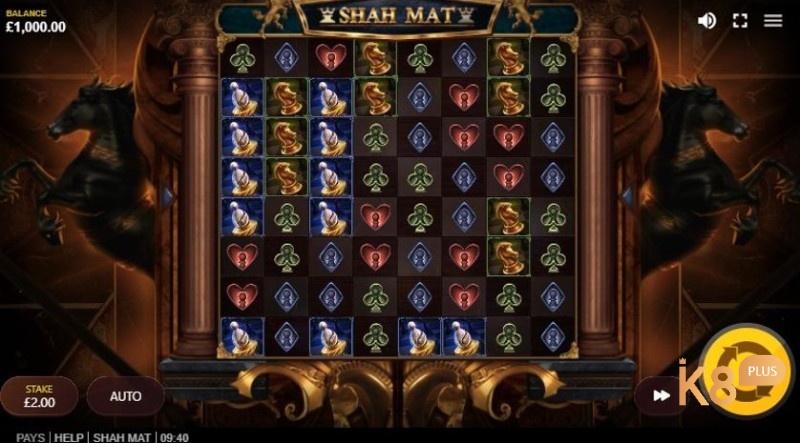 Giao diện Shah mat game lấy cảm hứng từ cờ vua