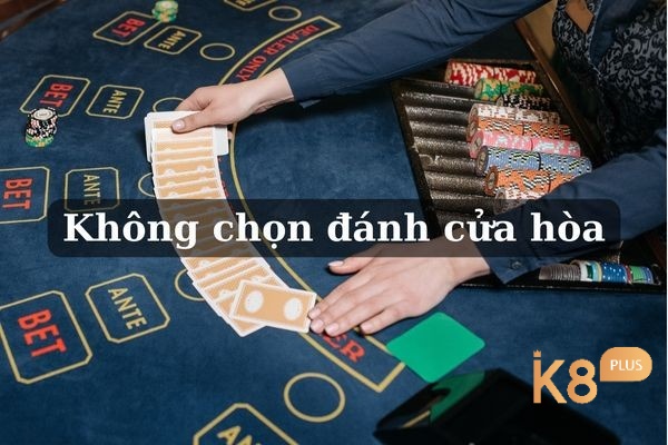 Chọn không đánh cửa hòa trong Baccarat là một cách chơi thắng baccarat