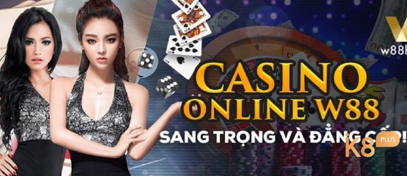 Giao diện W88 casino thân thiện với người dùng