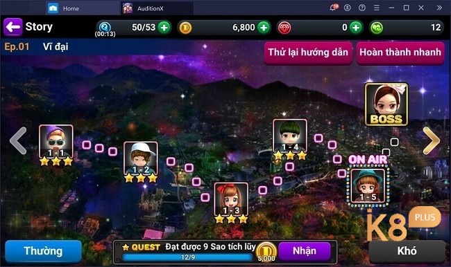 Để vượt qua từng ván đấu, game thủ cần sở hữu chỉ số BPM từ 100 trở lên