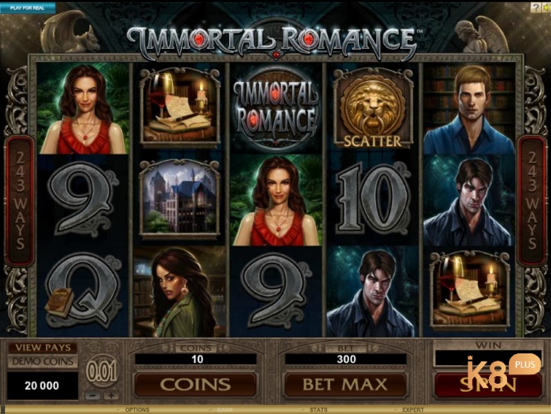 Immortal Romance slot là game thu hút nhiều người chơi