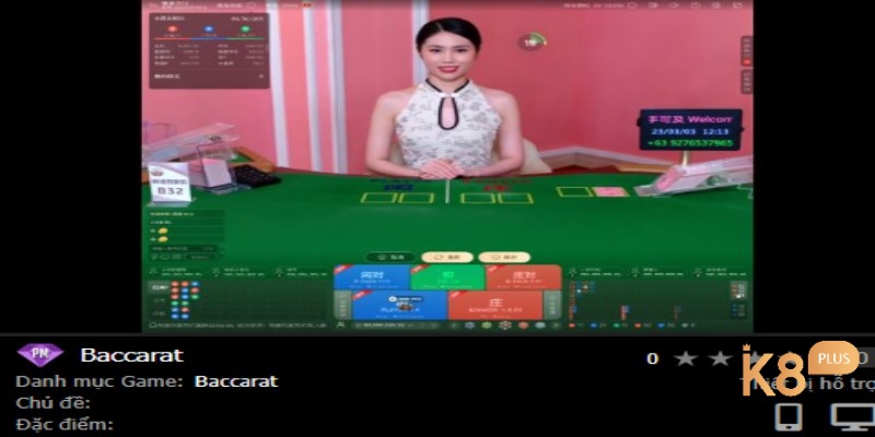 12Bet Casino mang đến game bài Baccarat với sự đầu tư kỹ lưỡng