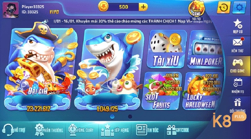 Tham gia bắn cá chịch để được trải nghiệm game thú vị