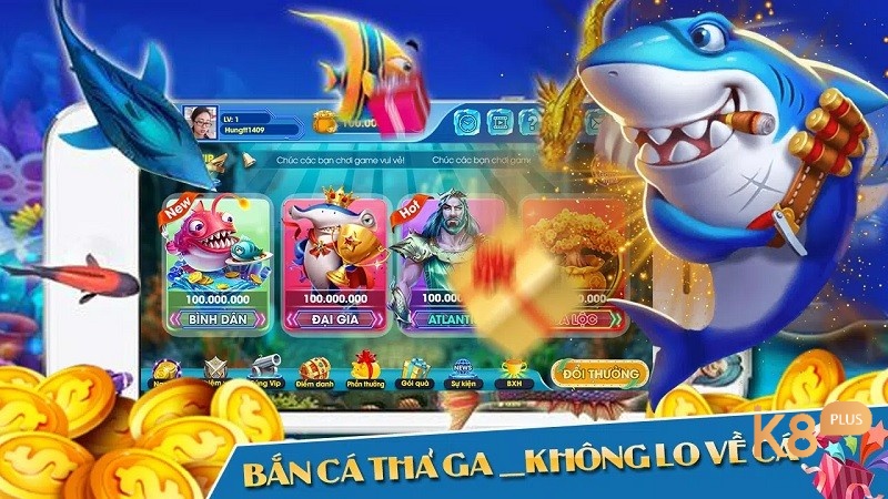 Những điểm nổi bật tại cổng game bắn cá phát lộc