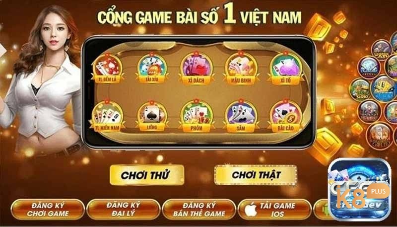 Khám phá cổng game CF68 cùng K8 nhé!