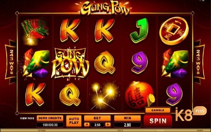 Gung Pow: Slot của Microgaming về chủ đề Tết Nguyên Đán