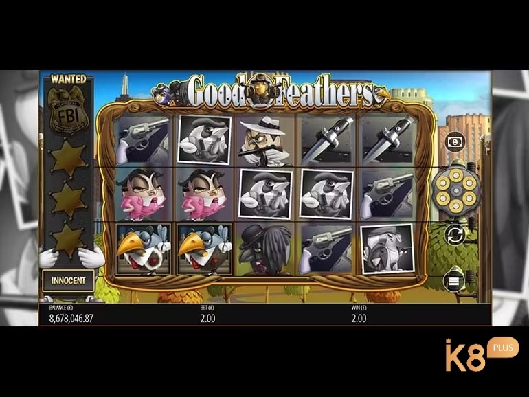 Good Feathers: Slot về chim mafia của Blueprint Gaming