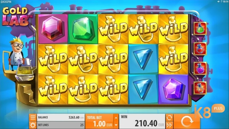 Trong các vòng respin, cốc thuỷ tinh trở thành Wild