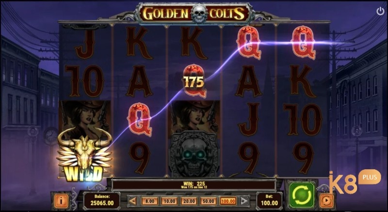 Golden Colts: Slot miền Tây hoang dã với 7 vòng thưởng