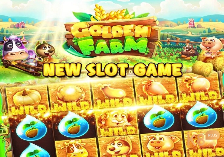 Chủ đề trong game Golden Farm về nông trại màu sắc tươi sáng