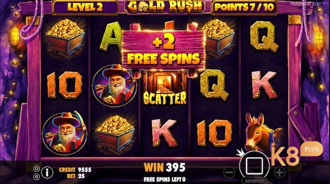 Hãy tận dụng Vòng quay miễn phí (Free Spins) để thắng được nhiều tiền thưởng