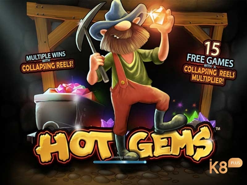 Hot Gems: Slot về chủ đề khai thác đá quý của Playtech