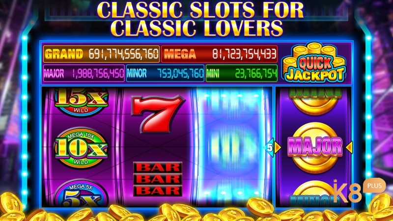 Game Slot Klassik mang đến chủ đề quen thuộc của máy đánh bạc trực tuyến