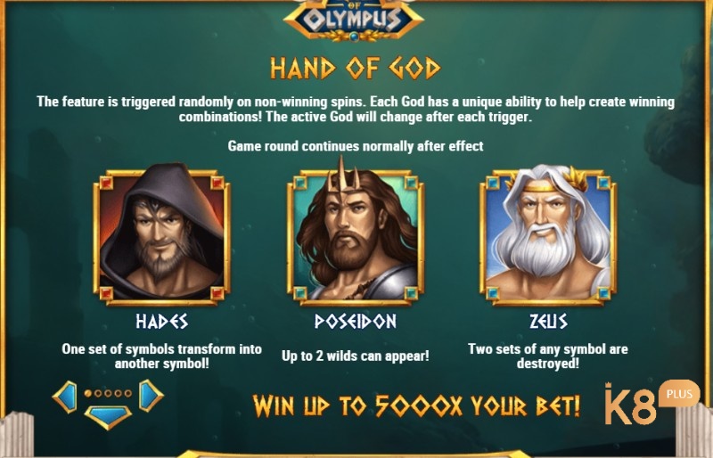 Hand of god được kích hoạt sau khi bạn quay không thắng