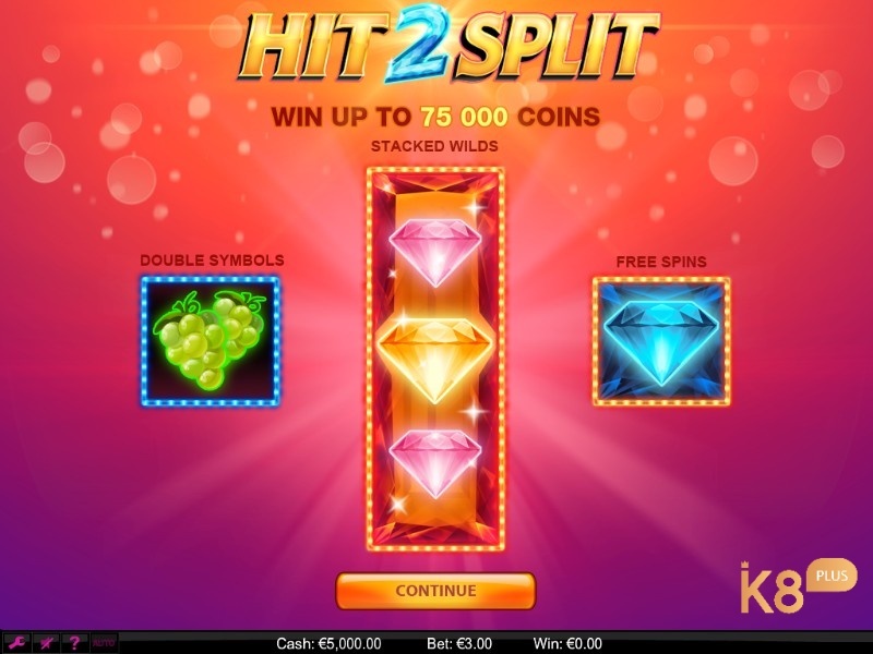 Hit 2 Split: Slot cổ điển với tính năng tách biểu tượng độc đáo