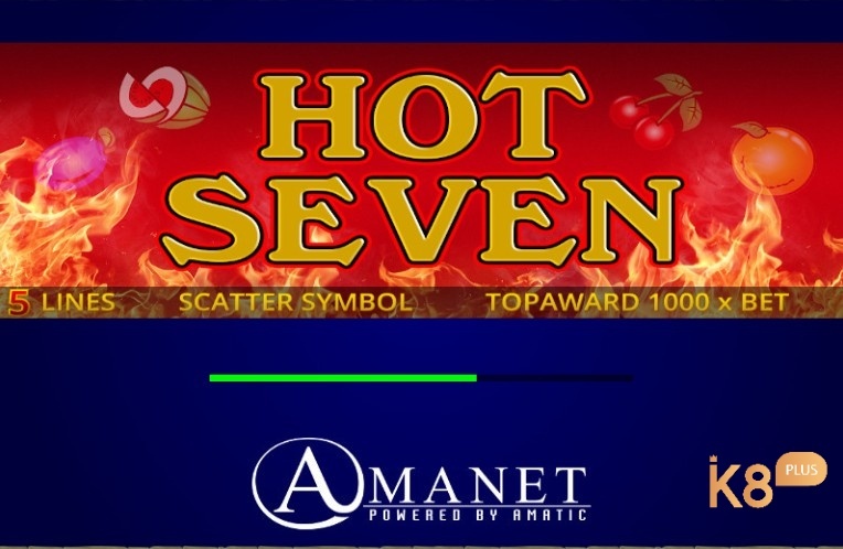 Hot Seven Hot: Slot cổ điển với những vòng quay thưởng lớn