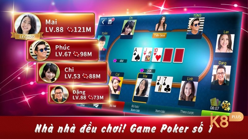 Đa dạng vòng chơi để game thủ chinh phục game poker số 1