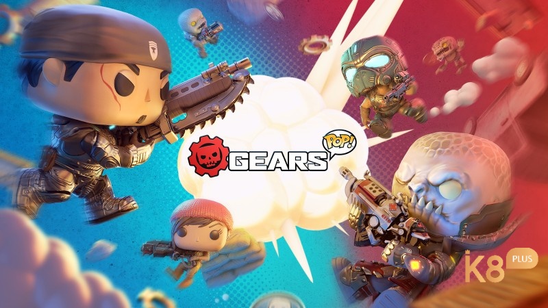 Gears POP!: Kết hợp chiến thuật và nhân vật dễ thương trong các trận đấu thú vị.