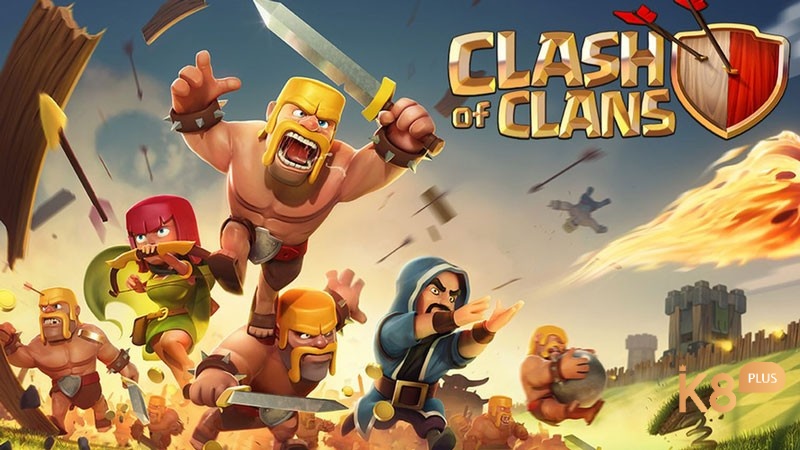 Clash of Clans: Xây dựng làng và tham gia chiến tranh cùng clan.