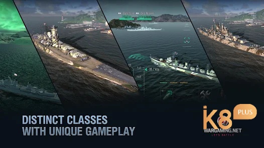 World of Warships Blitz: Chiến tranh hải quân với tàu nổi tiếng và trận chiến khốc liệt.