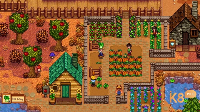 Quản lý trang trại và khám phá thế giới trong Stardew Valley.