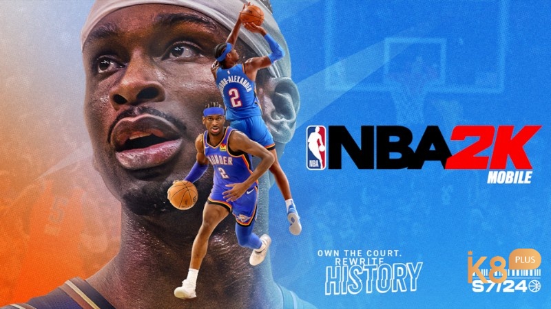 Trận bóng rổ hấp dẫn trong NBA 2K với bạn bè của bạn